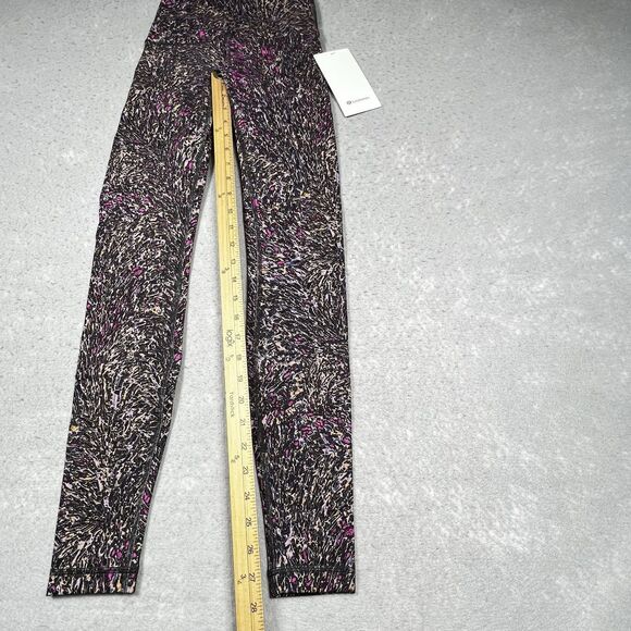 Lululemon Wunder Train Leggings Size 4 Topography Multi High-Rise Athleisure - Picture 7 of 13